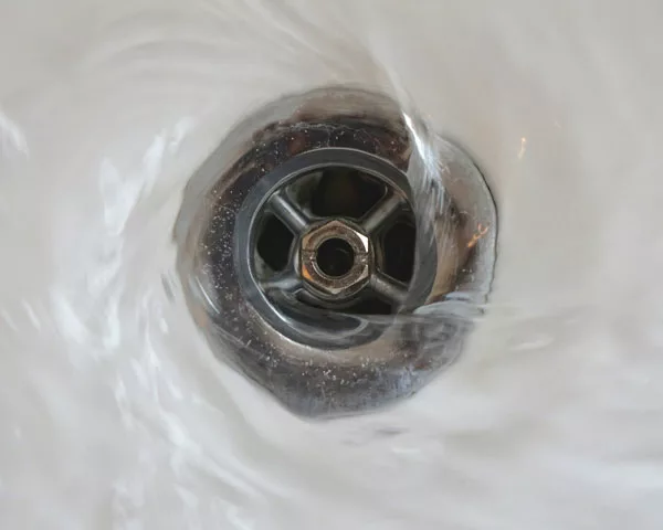 For 2 years our shower drain has slowly just stopped draining. We tried  everything. Today I borrowed a drain snake from the maintenance guy and  pulled out a pin that was wedged