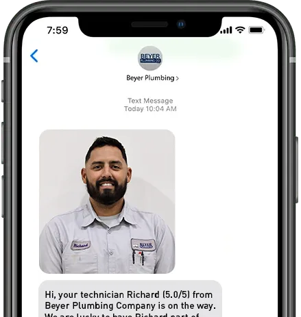 Request Service from Beyer Plumbing